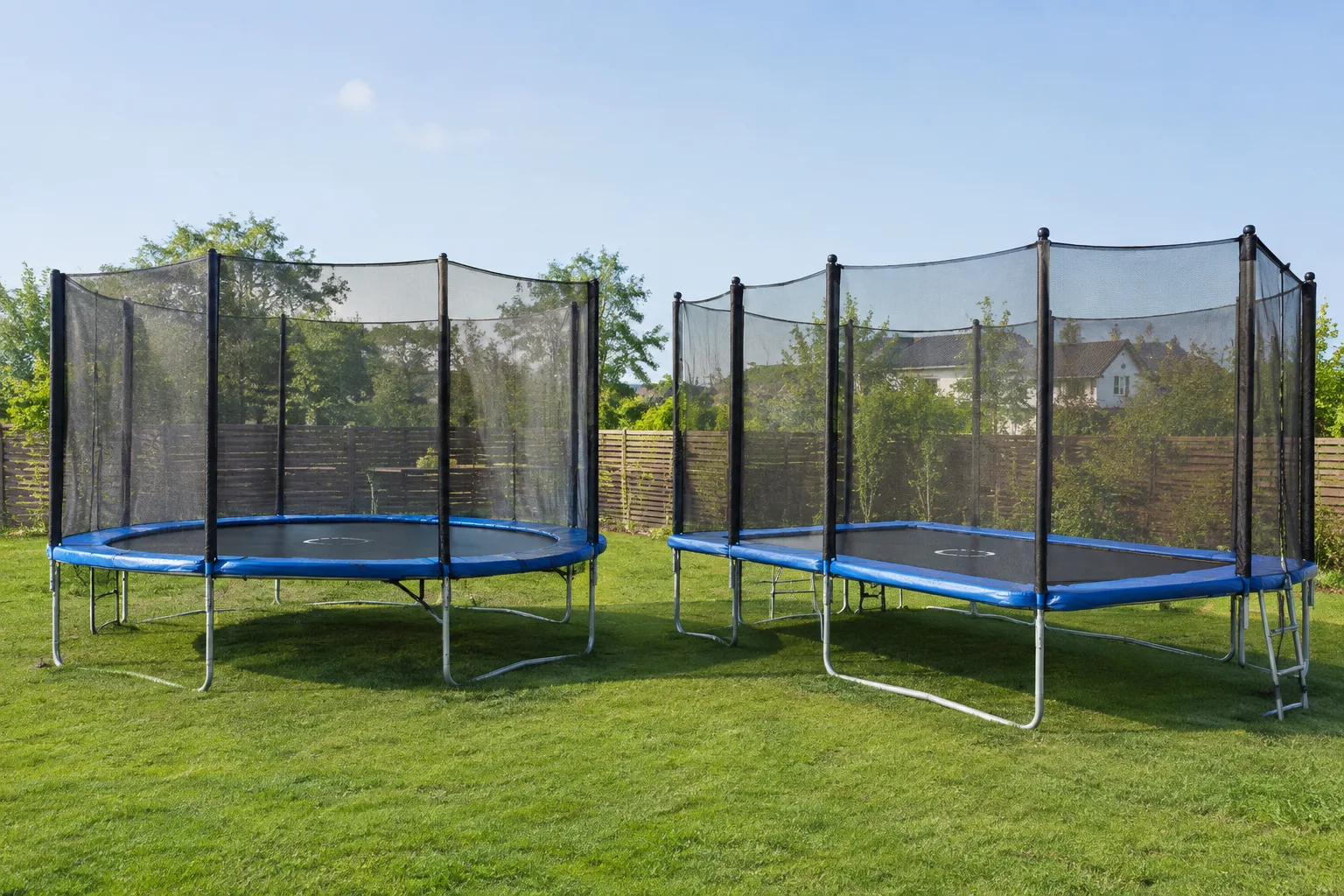 Rundes oder rechteckiges Trampolin: Welches Modell bietet die besten Vorteile?