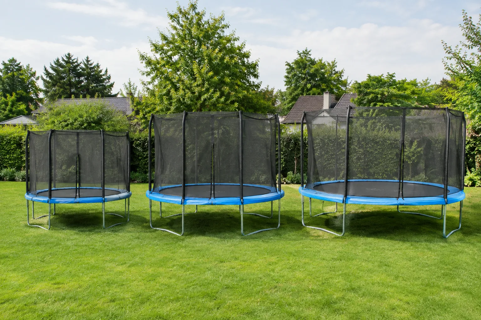 Trampolin 244 cm, 305 cm oder 366 cm: Welche Groesse ist die richtige?