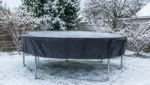 Trampolin winterfest: Schutz vor Frost, Schnee & Nässe