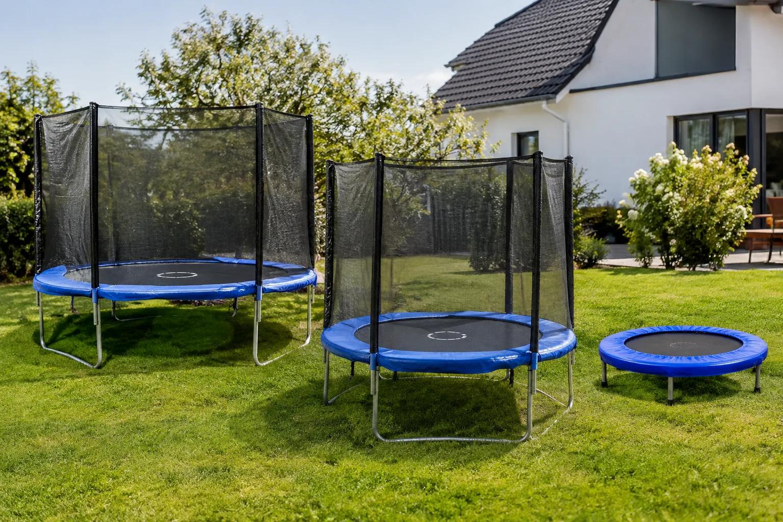Kindertrampolin kaufen: Welche Groesse eignet sich fuer welches Alter?